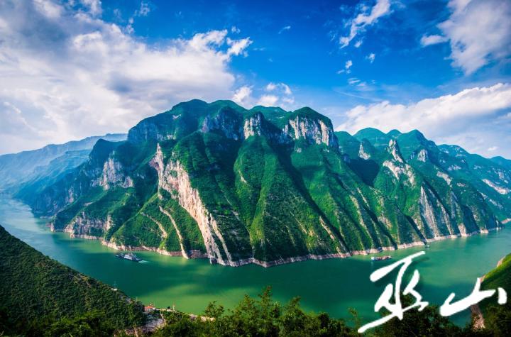 美麗的巫山自然生態環境。朱云平 攝.JPG