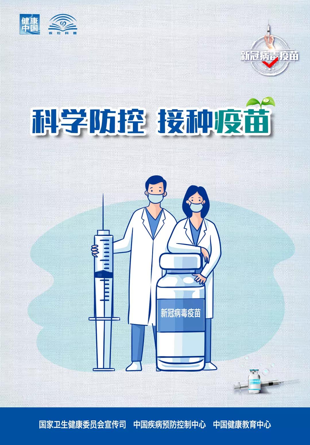 【海报】科学防控 接种疫苗