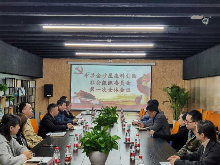 强化党建引领金沙星座科创园有了主心骨