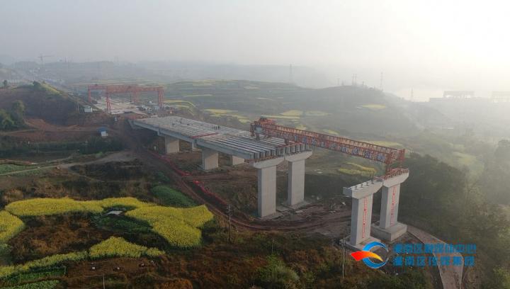 潼南--东升大桥建设项目加快推进