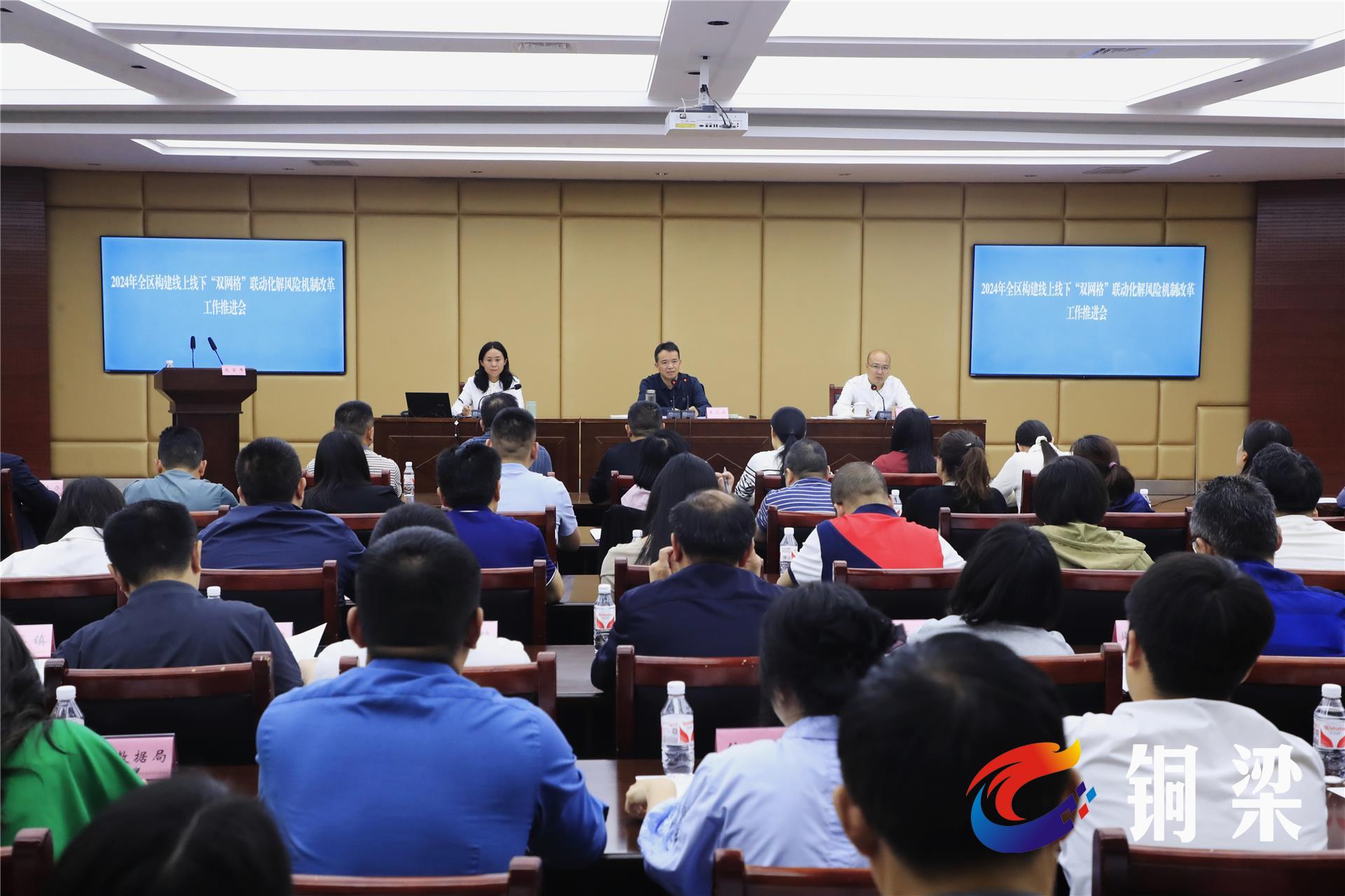 会上,区委组织部,区委政法委,区教委,高新区管委会,南城街道,巴川街道