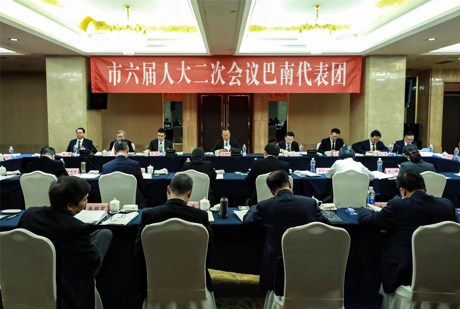 市六届人大二次会议巴南代表团举行全体会议，审议政府工作报告
