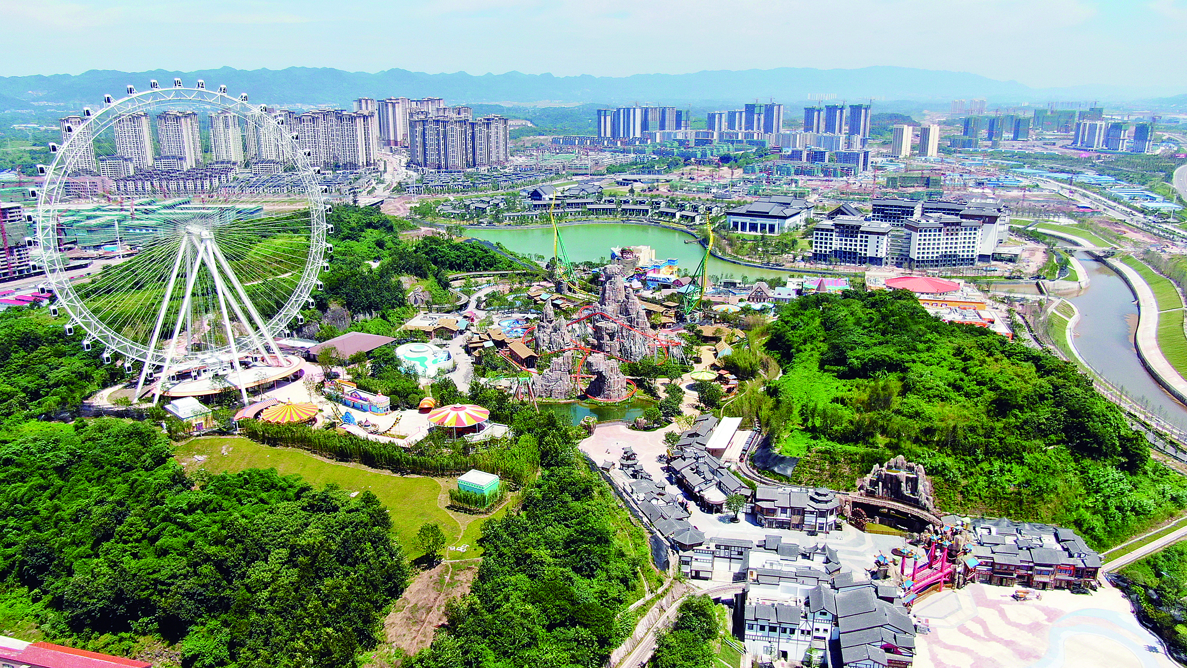 重庆大学城融创文旅城图片