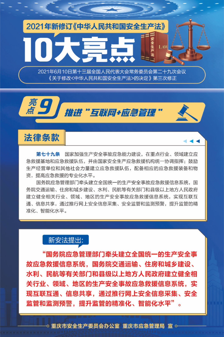  【棠城普法】2021年最新修订《安全生产法》10大亮点（第四十九期） ​​​​ 