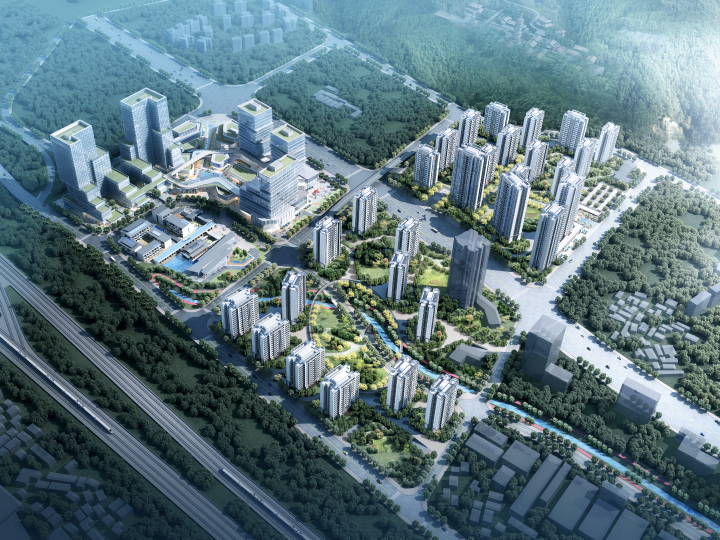 我区首个tod项目绿地重庆城际空间站启动城市新势能