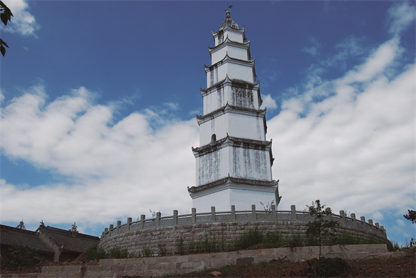 白塔镇水的传说