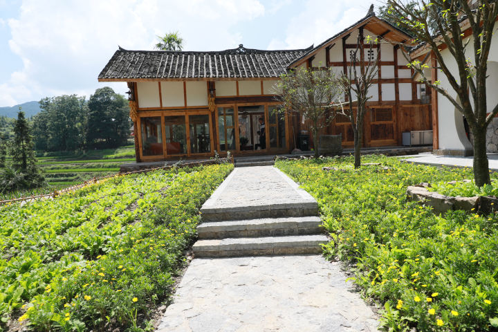 中坝村千氹田农旅结合探索共富乡村新路径