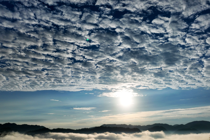 凉风垭云海美如画