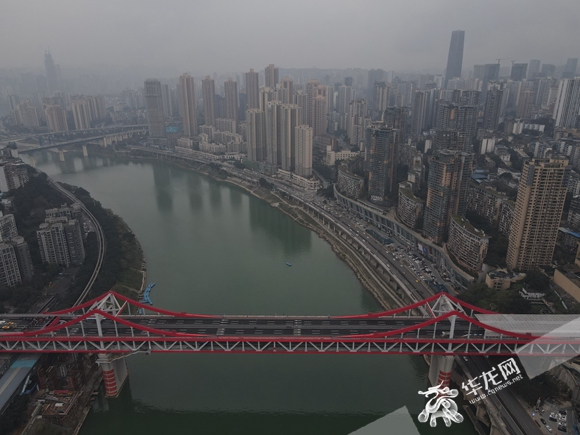 重庆曾家岩嘉陵江大桥项目主线今日22时正式通车