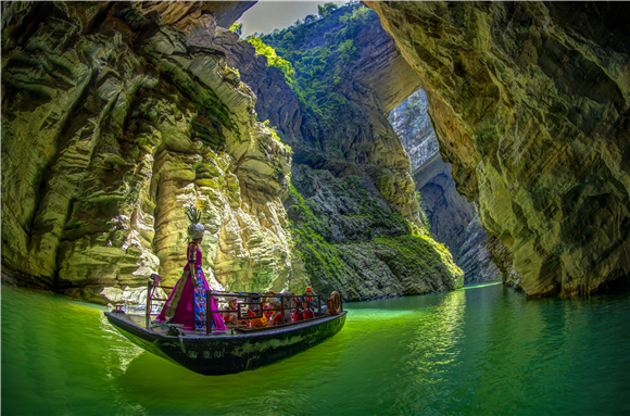 蒲花暗河。 黔江区委宣传部供图