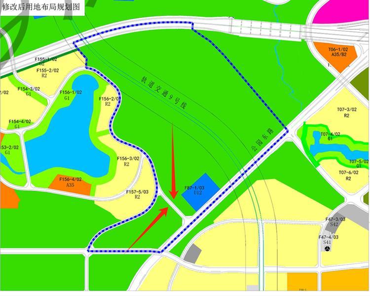 堂二里最新道路规划图图片