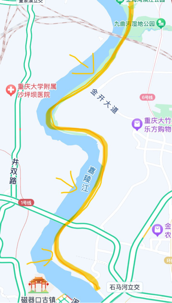 重庆北滨路最新规划图片