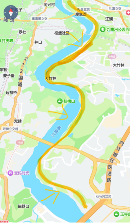 重庆北滨路最新规划图片