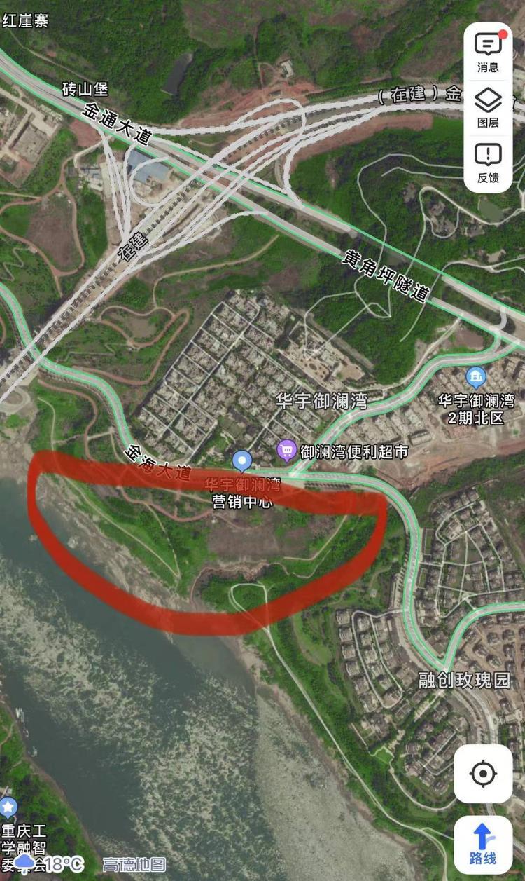 重庆金海湾公园规划图图片