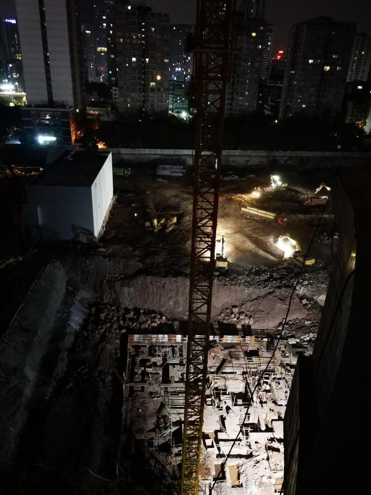 工地深夜施工,噪音严重扰民