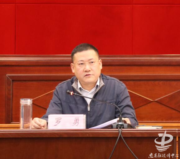 罗勇在全面依法治县暨法治政府建设推进会上要求推动全面依法治县各项
