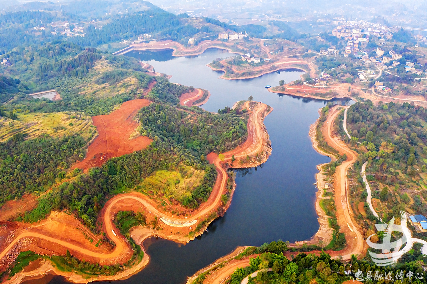 磨子湖环湖路现雏形-社会-忠县-新闻中心-忠州新闻网
