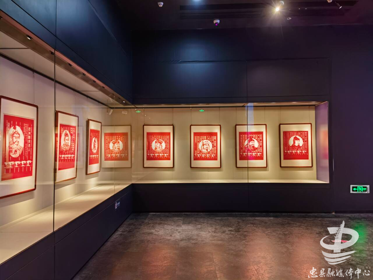 1月31日起大渡口忠县剪纸艺术展在忠州博物馆开展