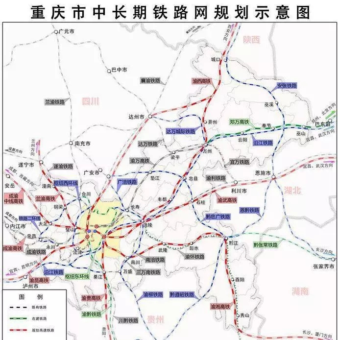 重庆沿江高铁线路图图片