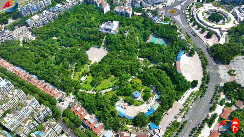 丰都朝华文化公园而是家门口的美好光景这不是"诗和远方"一花一树都是