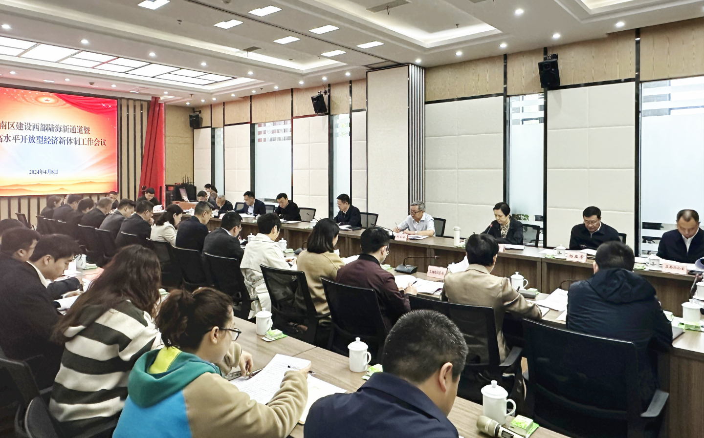 何友生：聚焦项目建设擦亮“金字招牌”，加快推动西部陆海新通道建设任务落地见效