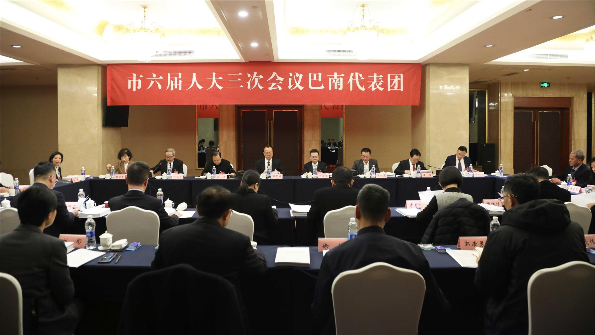 市六届人大三次会议巴南代表团举行全体会议 审议市政府工作报告