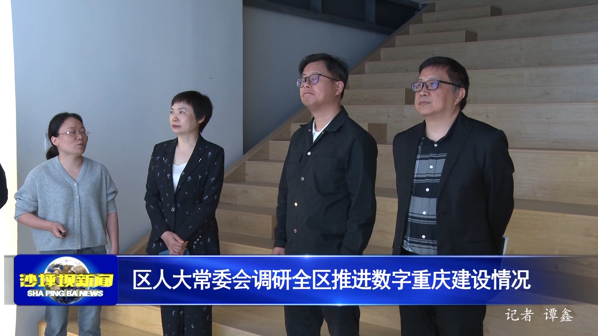 区人大常委会调研全区推进数字重庆建设情况