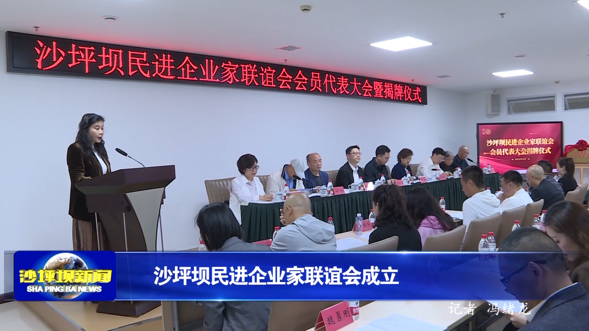 沙坪坝民进企业家联谊会成立