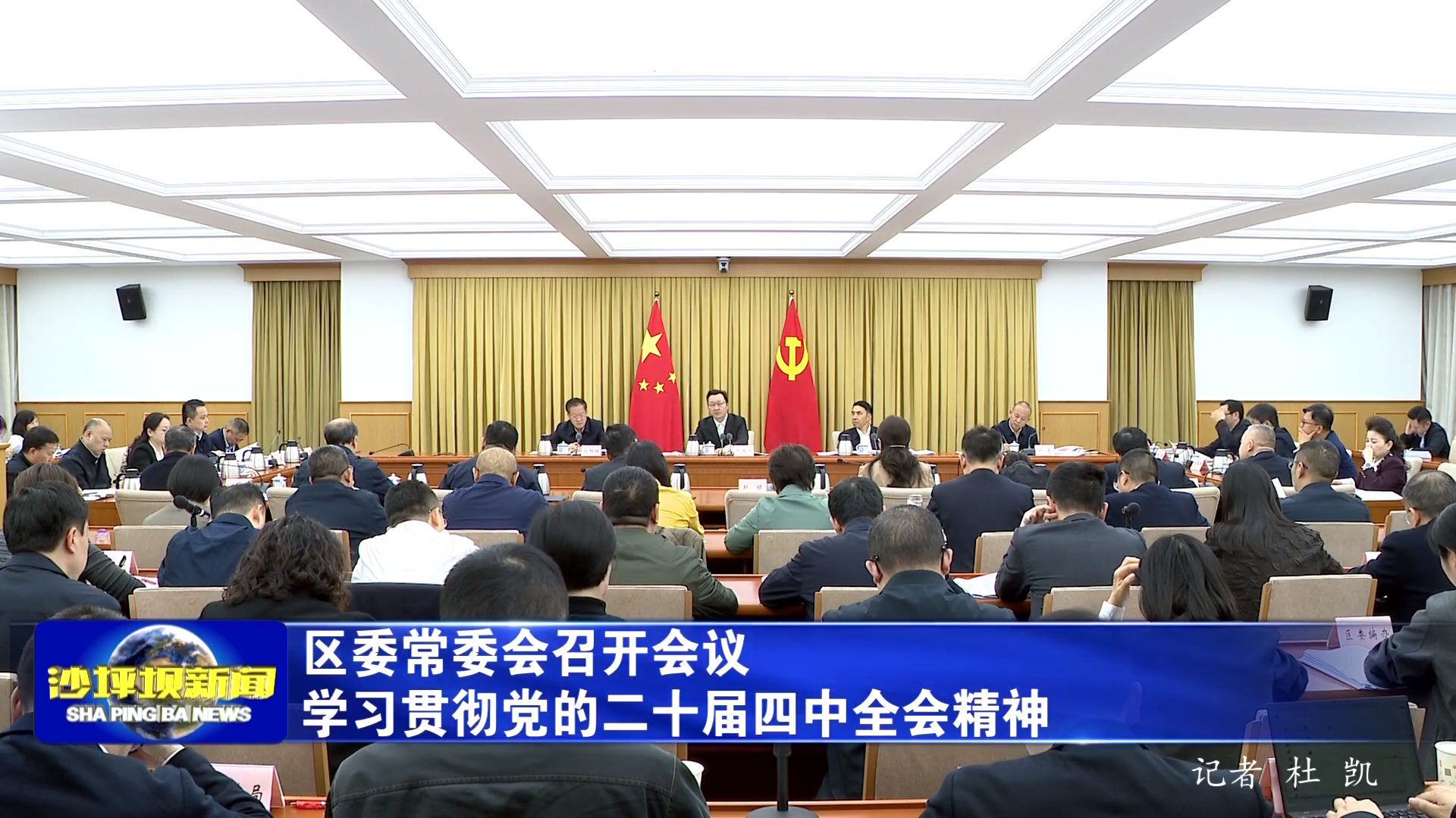 区委常委会召开会议 学习贯彻党的二十届四中全会精神