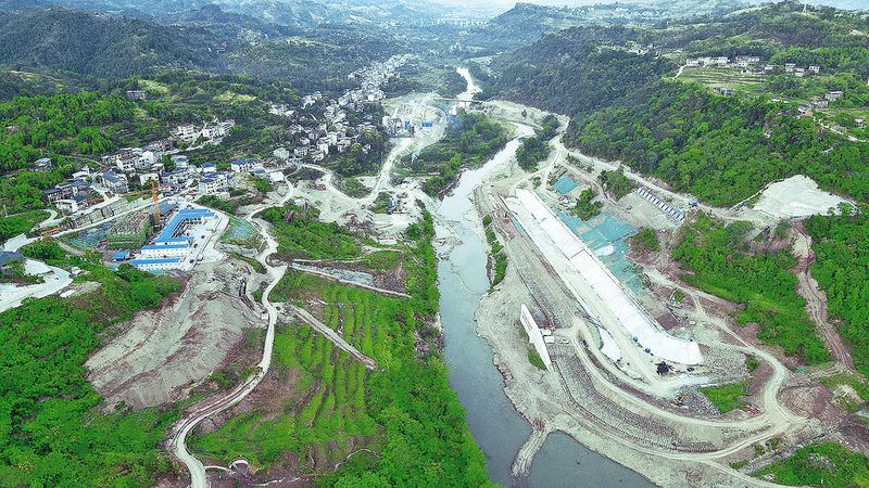 重庆开州跳蹬水库图片